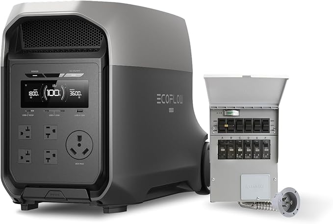 EF ECOFLOW DELTA 3 Ultra Portable Power Station by EFECOFLOW
