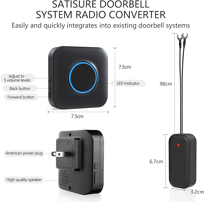 BITIWEND Wireless Doorbell Chime - Image 9