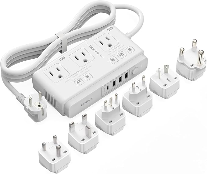 TESSAN 220V to 110V Voltage Converter by TESSAN
