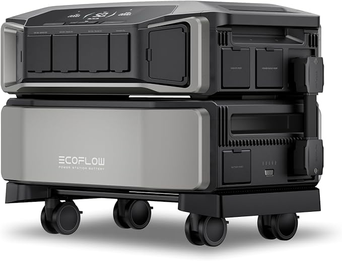 EF ECOFLOW DELTA Pro Ultra 6144Wh Power Station, 120/240V 7200W AC Output by EFECOFLOW