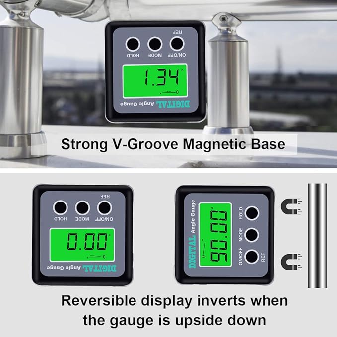 Digital Angle Gauge, Angle Finder Magnetic Digital Level Protractor, Table Saw - Image 4
