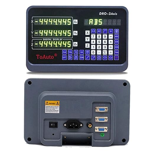 TOAUTO Digital Readout 2 Axis 3 Axis DRO Display Linear Scale 100~1000mm - Image 2