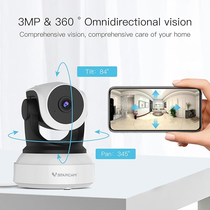 VSTARCAM Cameras for Home Security Indoor, 2K - Image 2