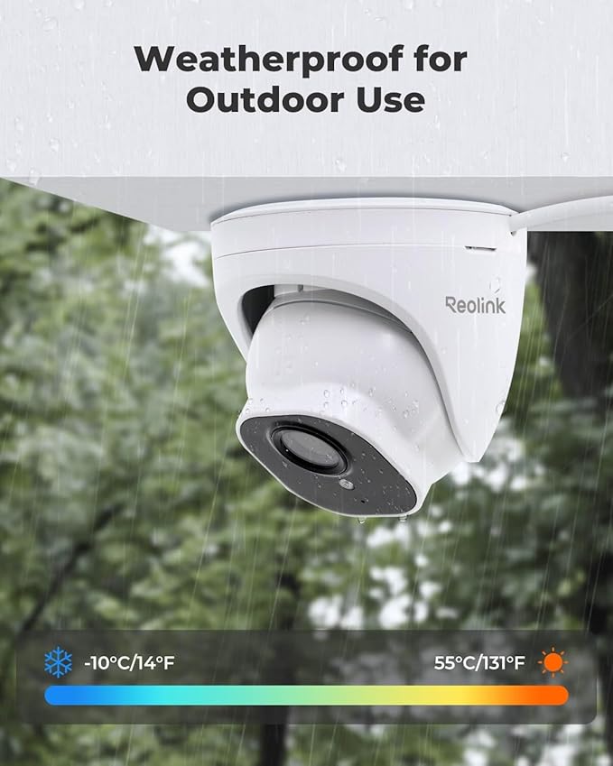 REOLINK Wired Security Camera Outdoor, IP PoE Dome Surveillance Camera - Image 7