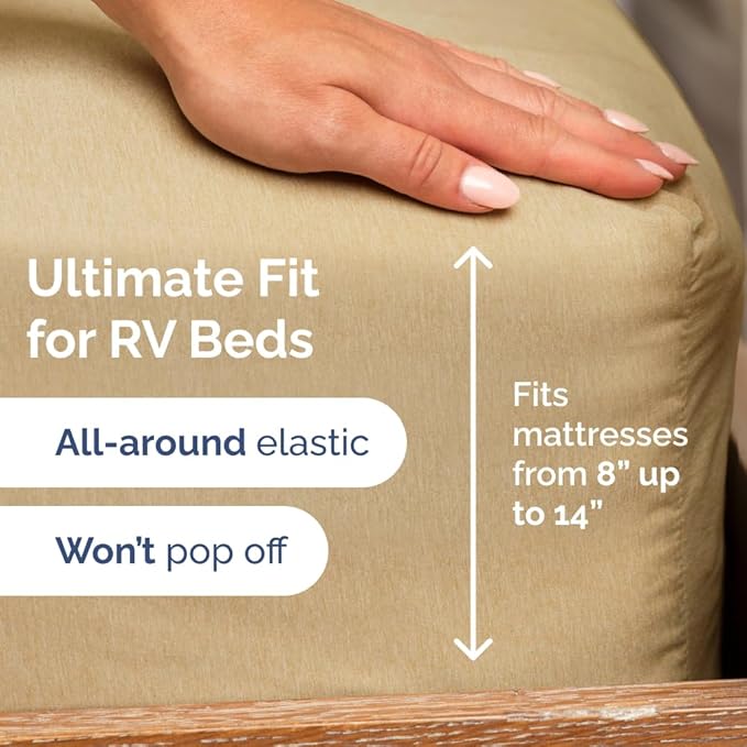 RV Short Queen Sheet Set 60 X 75 - Image 3