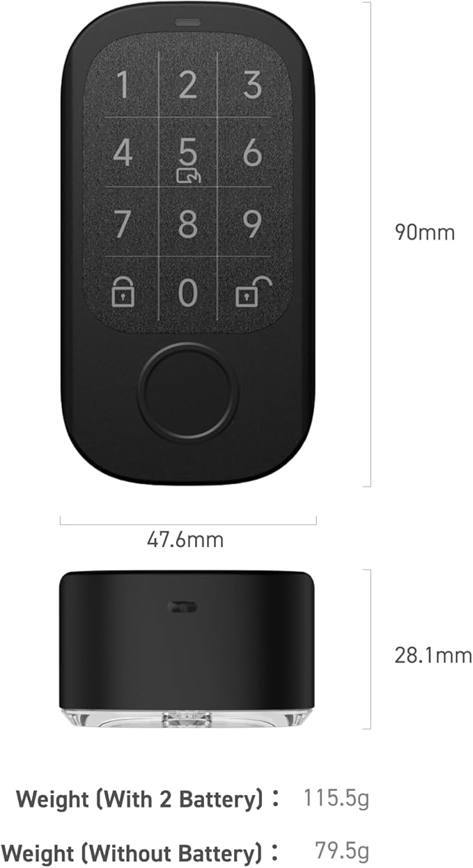 CANDY HOUSE Sesame Touch Pro, Smart Lock, Fingerprint, NFC Card, Vacation Rental - Image 9