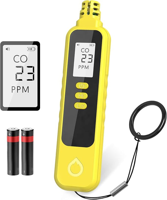 Carbon Monoxide Detectors, Portable CO Detector Battery Powered, Handheld by PUTECCH
