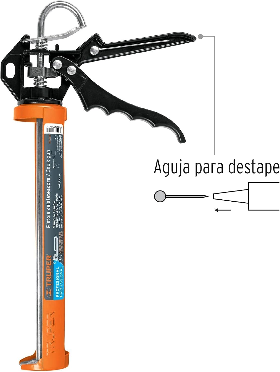 TRUPER 101280 Reinforced caulking gun