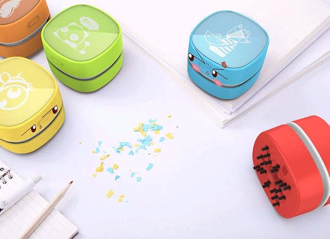 ODISTAR Desktop Vacuum Cleaner, Mini Table dust Sweeper Energy Saving, High - Image 3