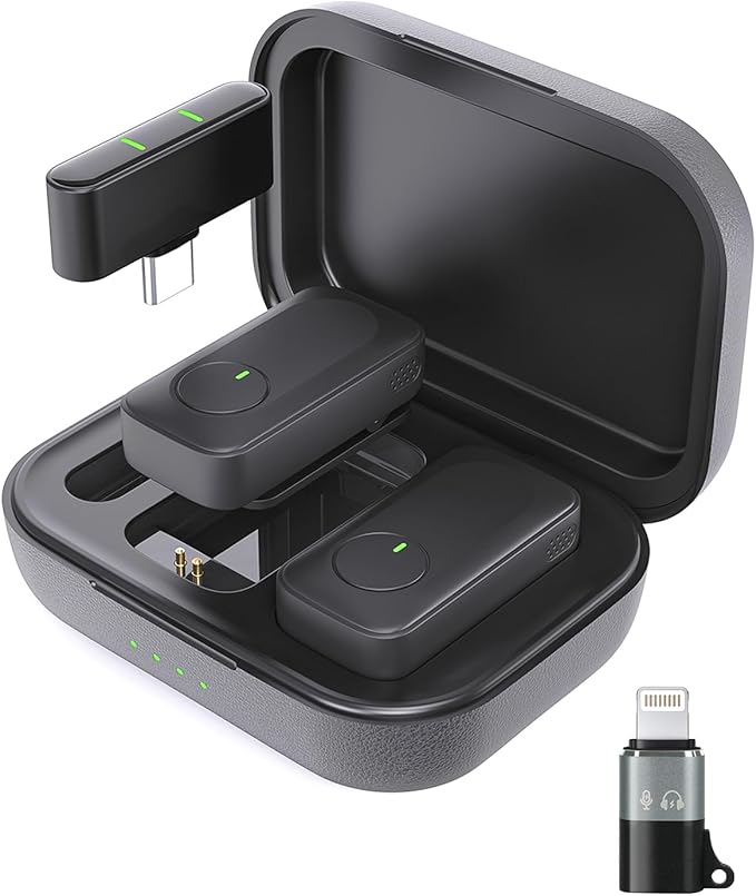 Jubolion Wireless Lavalier Microphone by Jubolion