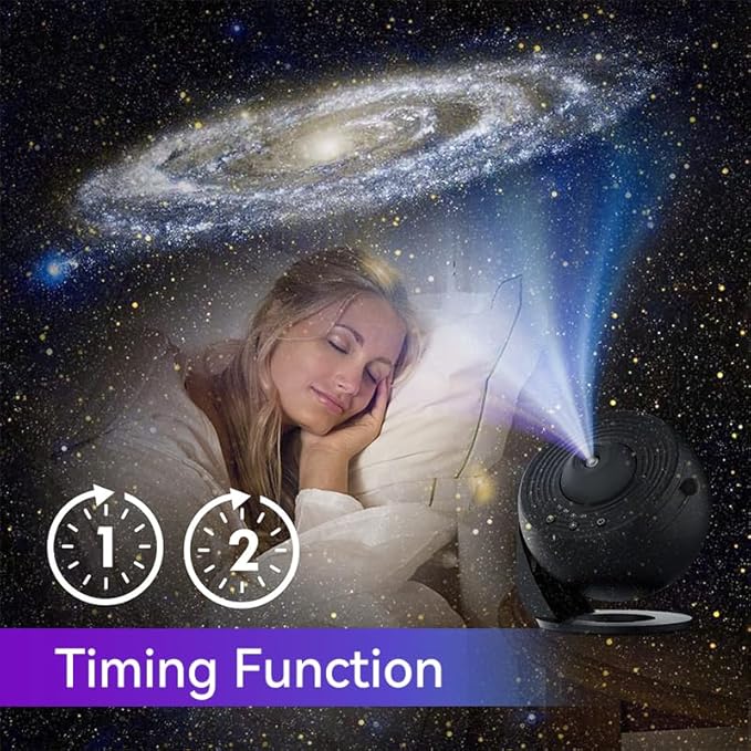 Planetarium Star Projector, Rusoso Galaxy Projector, 13 in 1 Film Discs - Image 5