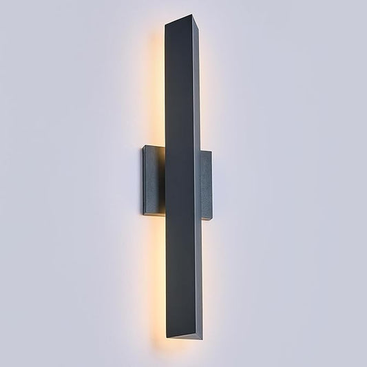 Tarentlight Modern Minimalist 20W LED Outdoor Wall Light, IP65 Waterproof by TarentlightOutdoorLighting
