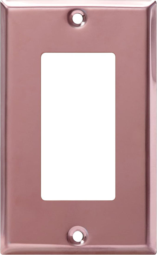 ENERLITES Decorator Switch Metal Wall Plate, Stainless Steel Outlet Cover by Enerlites