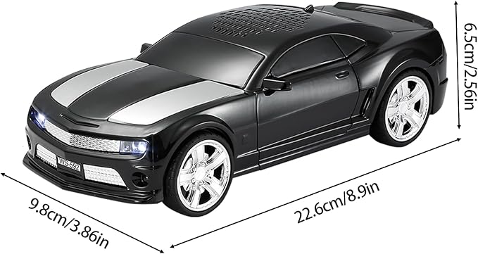 WSTER WS-592 Supercar Design Bluetooth Replica Speaker – Portable Car Model - Image 9