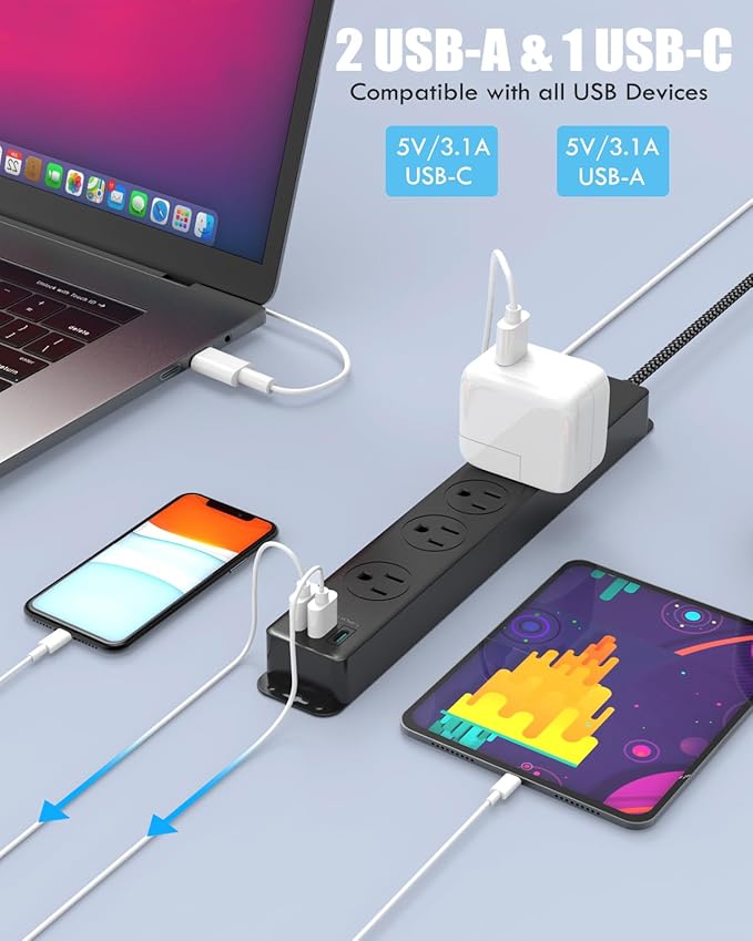 Surge Protector Power Strip - Image 5