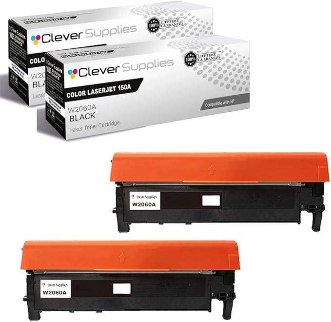 CS Replacement Compatible with HP 150A Toner Cartridge W2060A to use with 150NW by CleverSupplies