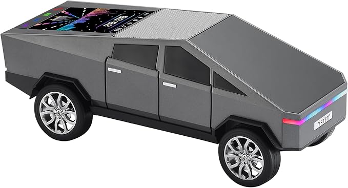Futuristic Pickup Truck Bluetooth Speaker by WSTER