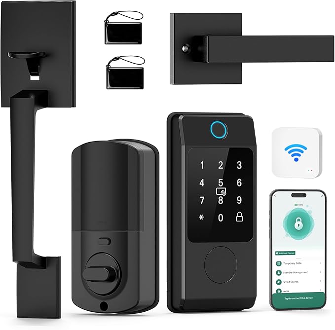 Miuedo WiFi Front Door Lock Sets by Miuedo