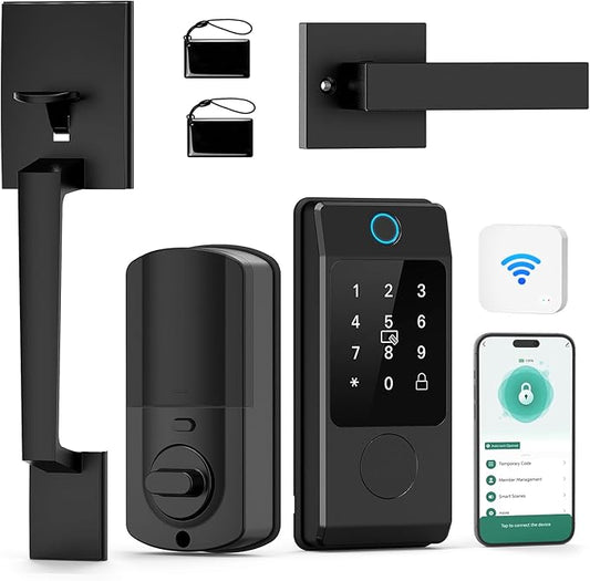 Miuedo WiFi Front Door Lock Sets by Miuedo