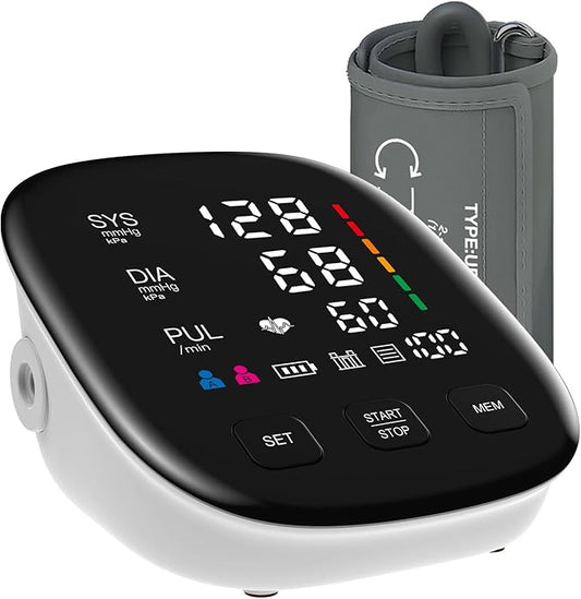 Blood Pressure Monitor, Automatic Upper Arm Blood Pressure Monitors by CRABCLAW