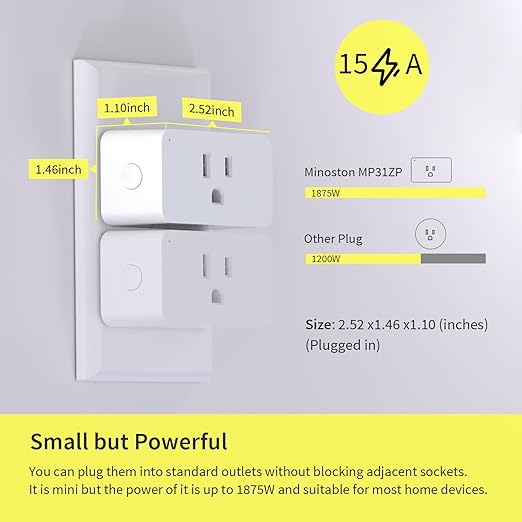 Minoston Z-Wave 800 Series Zwave Plug - Image 5