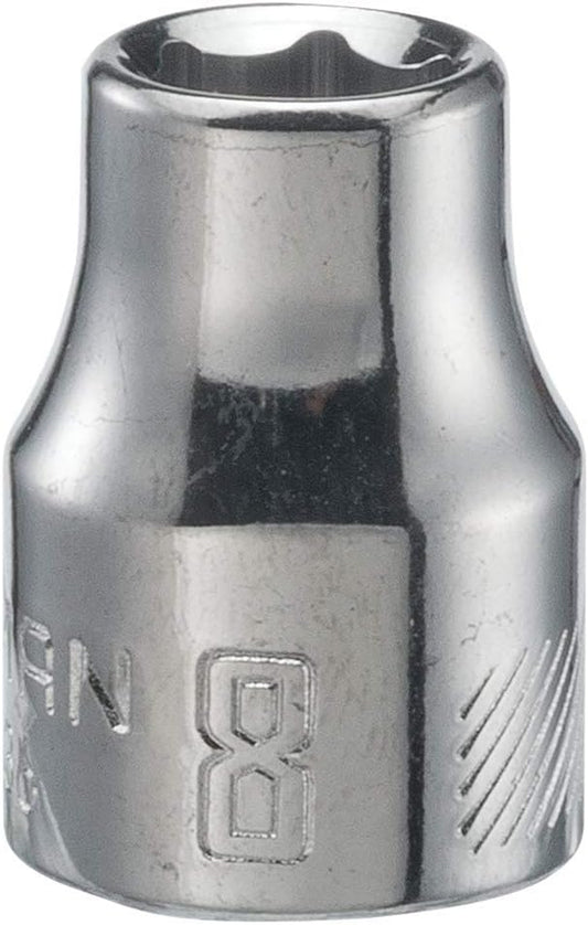 CRAFTSMAN Shallow Socket, MM, 3/8-Inch Drive, 8mm, 6-Point (CMMT43536)