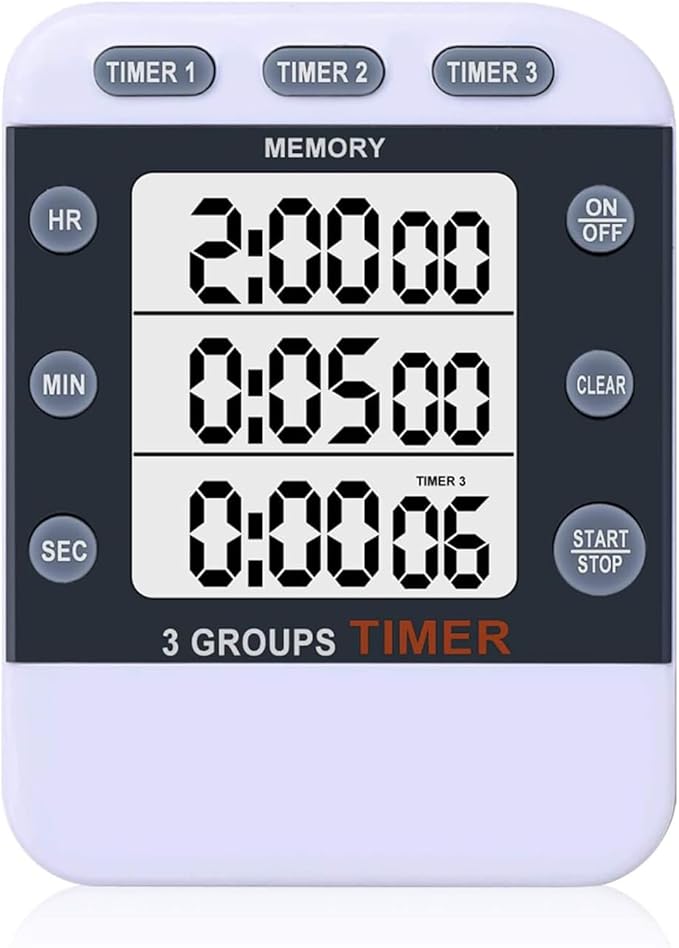 MOSTRUST Digital Dual Kitchen Timer by MOSTRUST
