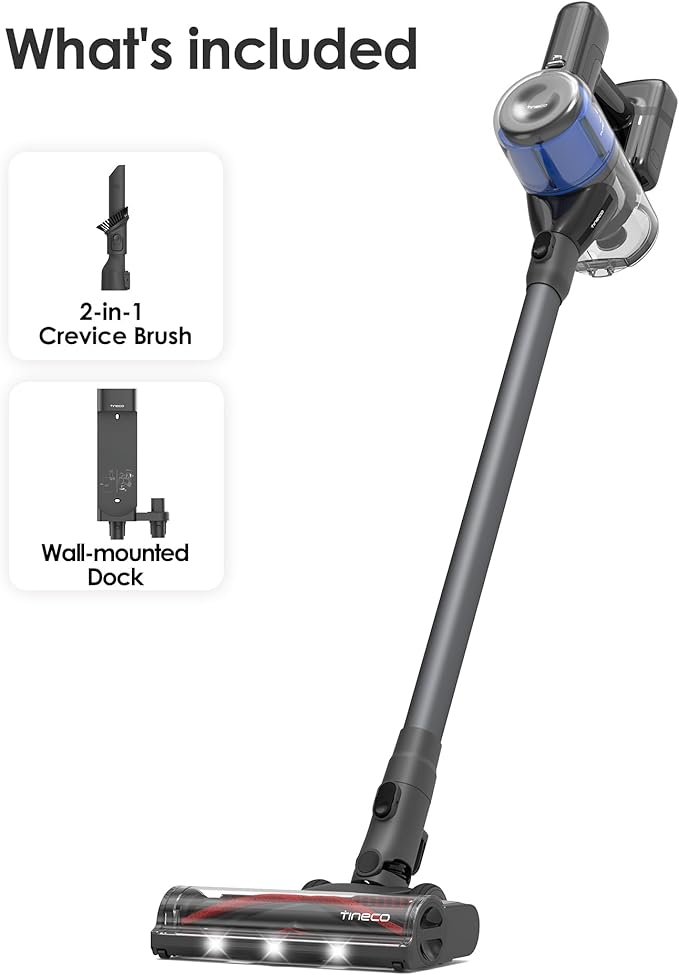 Tineco Pure ONE S30 Cordless Vacuum Cleaner, 150AW Powerful Suction, Zero - Image 9