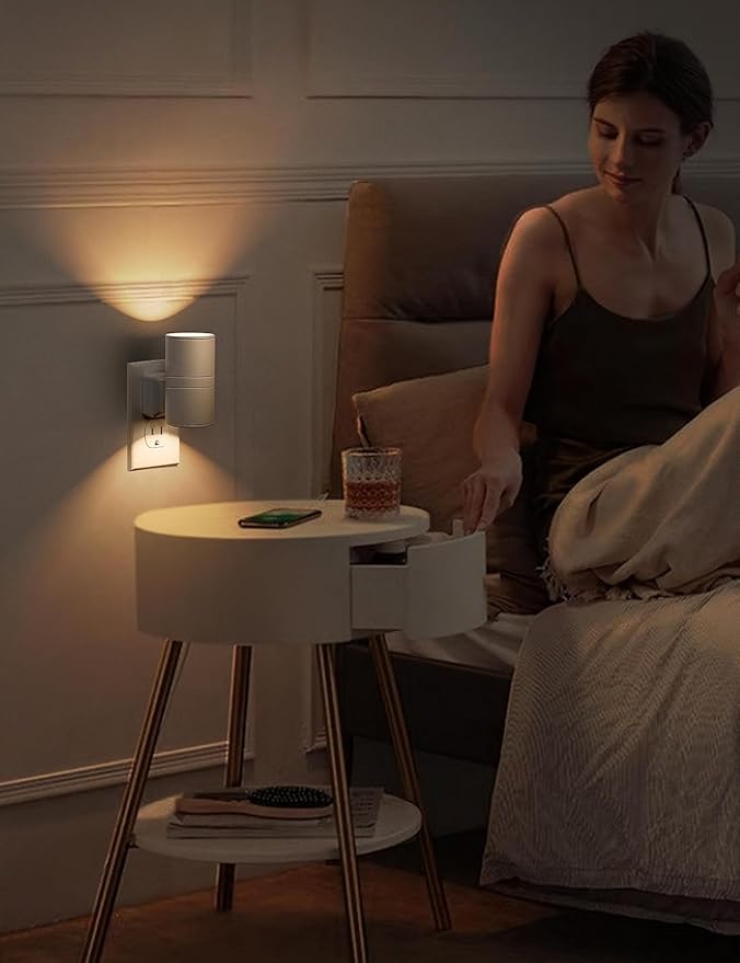 L LOHAS LED Night Light Plug in, Night Lights Plug into Wall, Light Sensor - Image 8