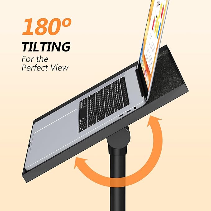 Facilife Projector Stand Tripod on Wheels, Adjustable Height 31-56 Inches - Image 4