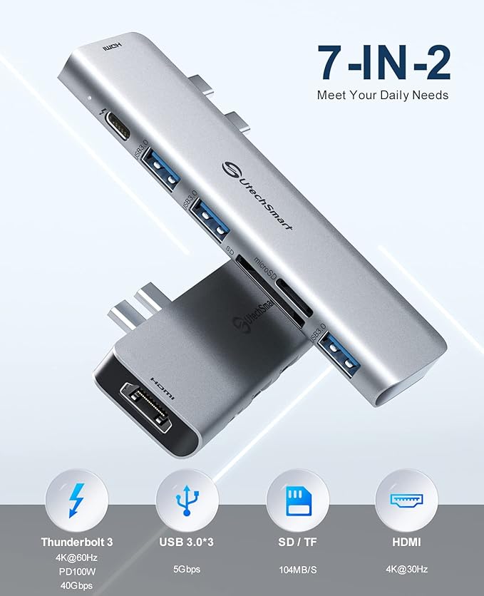 USB C Hub Adapter MacBook - Image 2