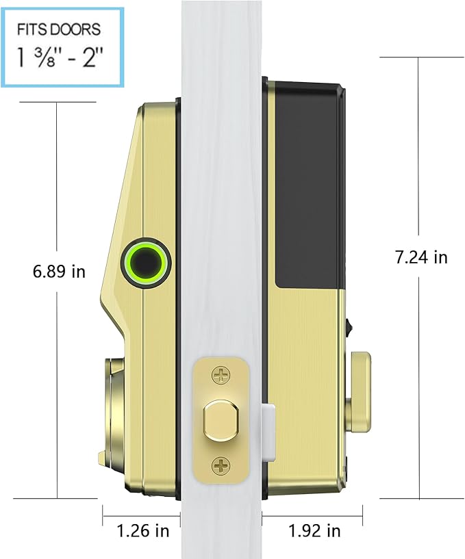 Lockly Secure Pro Wi-Fi Smart Door Lock, Keyless Entry - Image 8