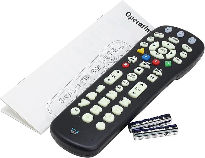 SatelliteSale TV Remote Control UR3-SR3S Big Button Remote Control Replacement - Image 5