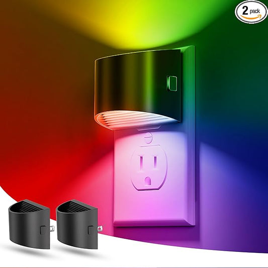 L LOHAS LED Night Lights Plug into Wall, Kids Night Lights by LLOHASLED