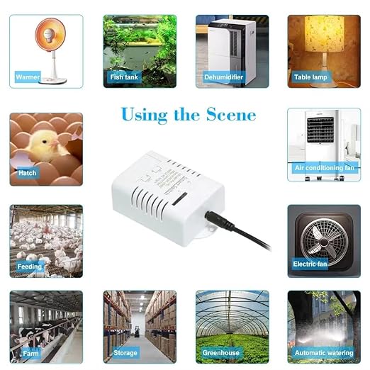 Yitouniu EWeLink Wireless Remote TH16 Switch WiFi Smart 16A Temperature - Image 3