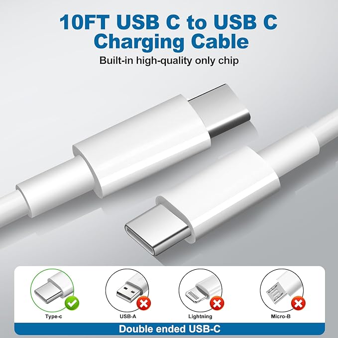 Super Fast Chargers for Samsung S25 Ultra, 25W Type C Charger Fast Charging - Image 4