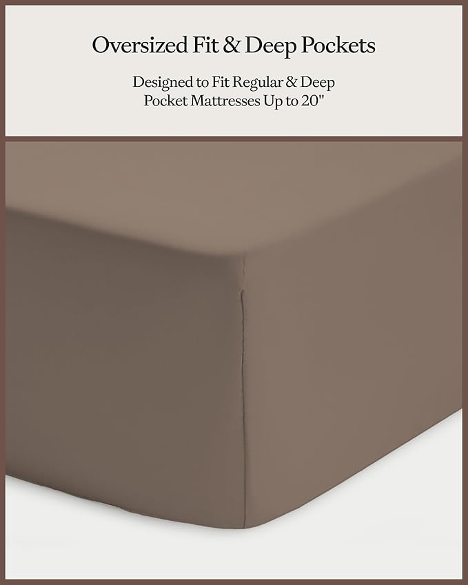 Cozy Earth Luxury Bed Sheet Set - Image 5
