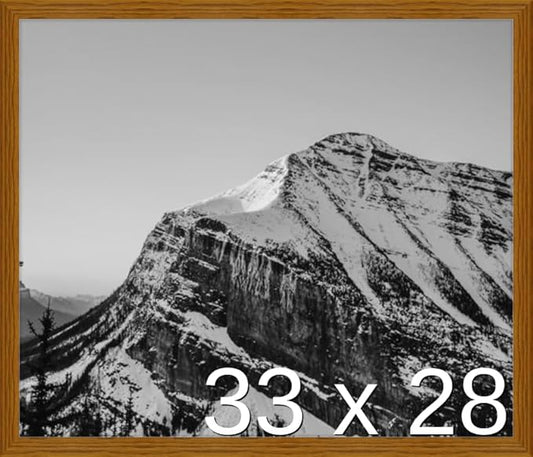 Frame It Easy 33 x 28 Hazel Wood Frame by FrameItEasy
