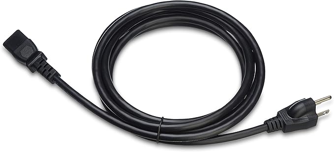 Amazon Basics PC Power Cord, 10 feet, AC Power Cord - Image 6