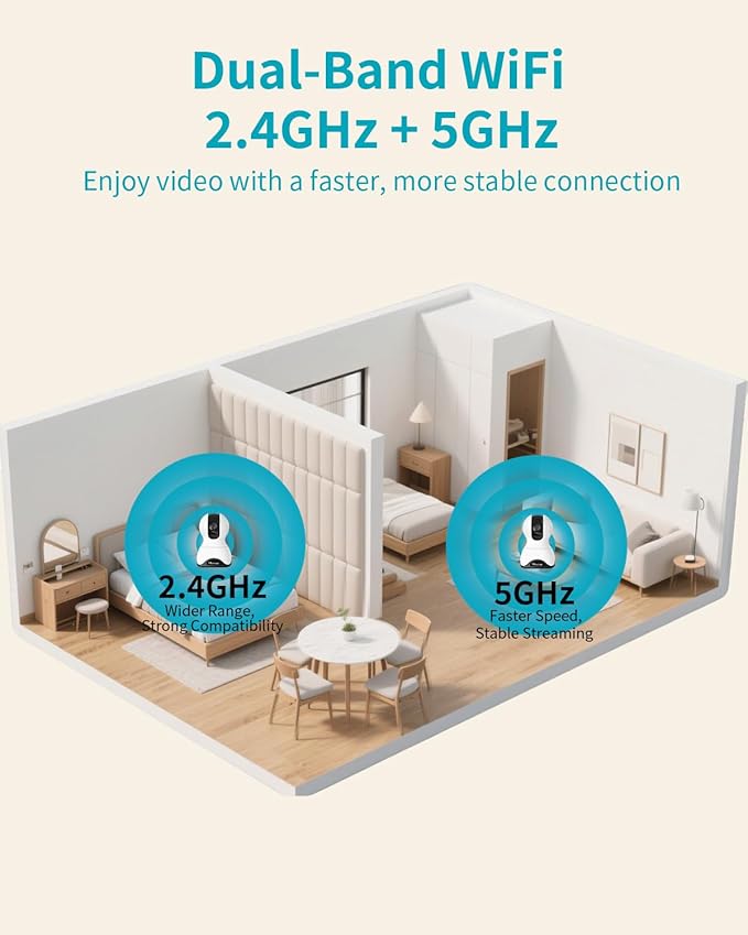 VIMTAG Indoor Pet Camera, 2.5K Dog Camera - Image 8
