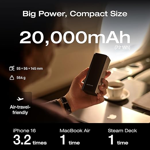 EF ECOFLOW Rapid Pro Power Bank 20000mAh, 230W Max Output - Image 3