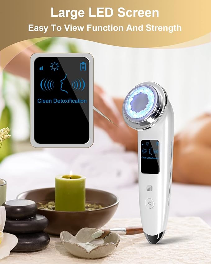 Face Massager Electric Face Lifting 4 in 1 Facial Massager Anti Aging Skin - Image 3