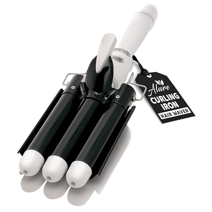 Alure Three Barrel Curling Iron Wand Hair Waver by AlureXAsaniHairProducts