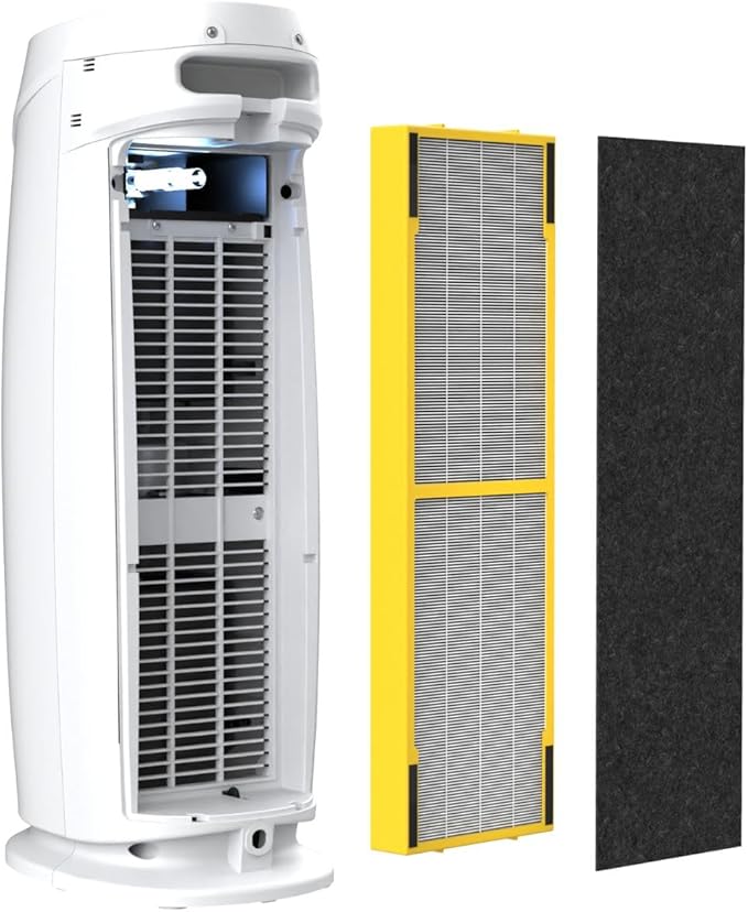 GermGuardian Air Purifier for Home, for Wildfire Smoke, Mold Spores, Large - Image 7