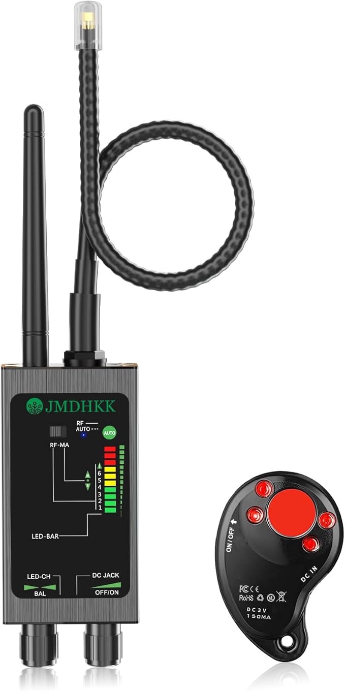 JMDHKK M8000 Hidden Camera Detector, Bug Detector, Camera Finder, Signal by JMDHKK