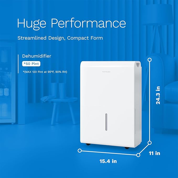 hOmeLabs Dehumidifier for Home, Basements - Image 2