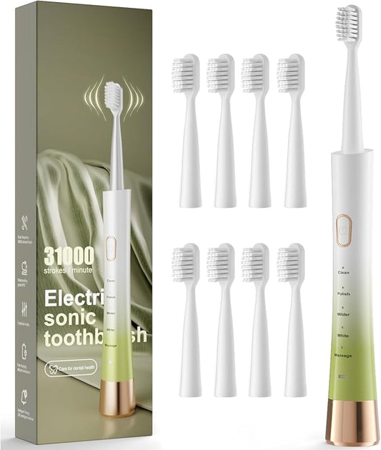 AJELU Upgrade Sonic Electric Toothbrush by AJELU