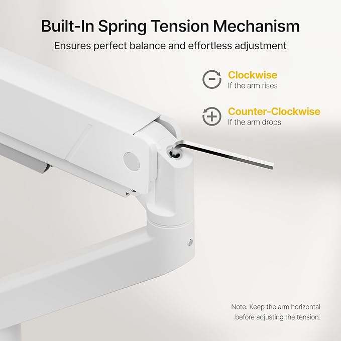 monTEK Single Monitor Arm with USB - Image 8