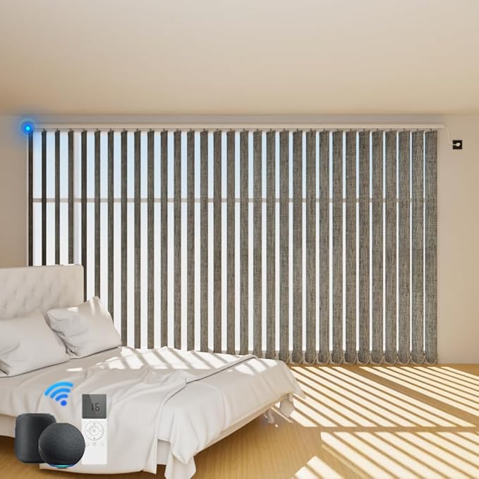 Blindify Motorized Vertical Blinds Compatible by BlindifyOffical