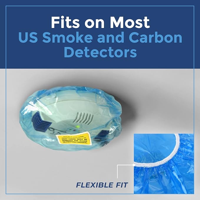 IMPRESA Pack of 12 Temporary Smoke Detector Cover Pack - Image 5